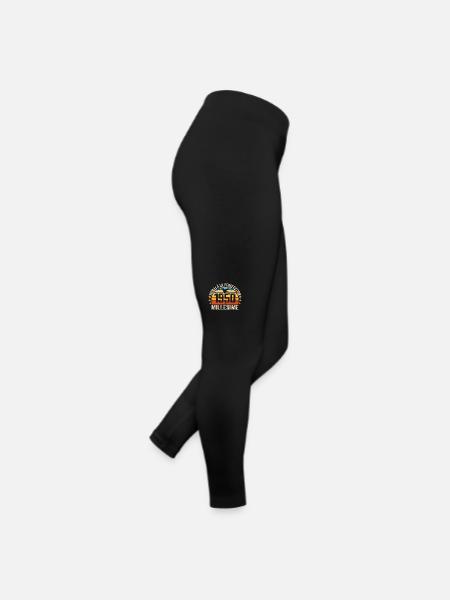 Millésime 1950 Cadeau D’anniversaire Rétro 1950 - Legging en jersey Femme - noir - Droite