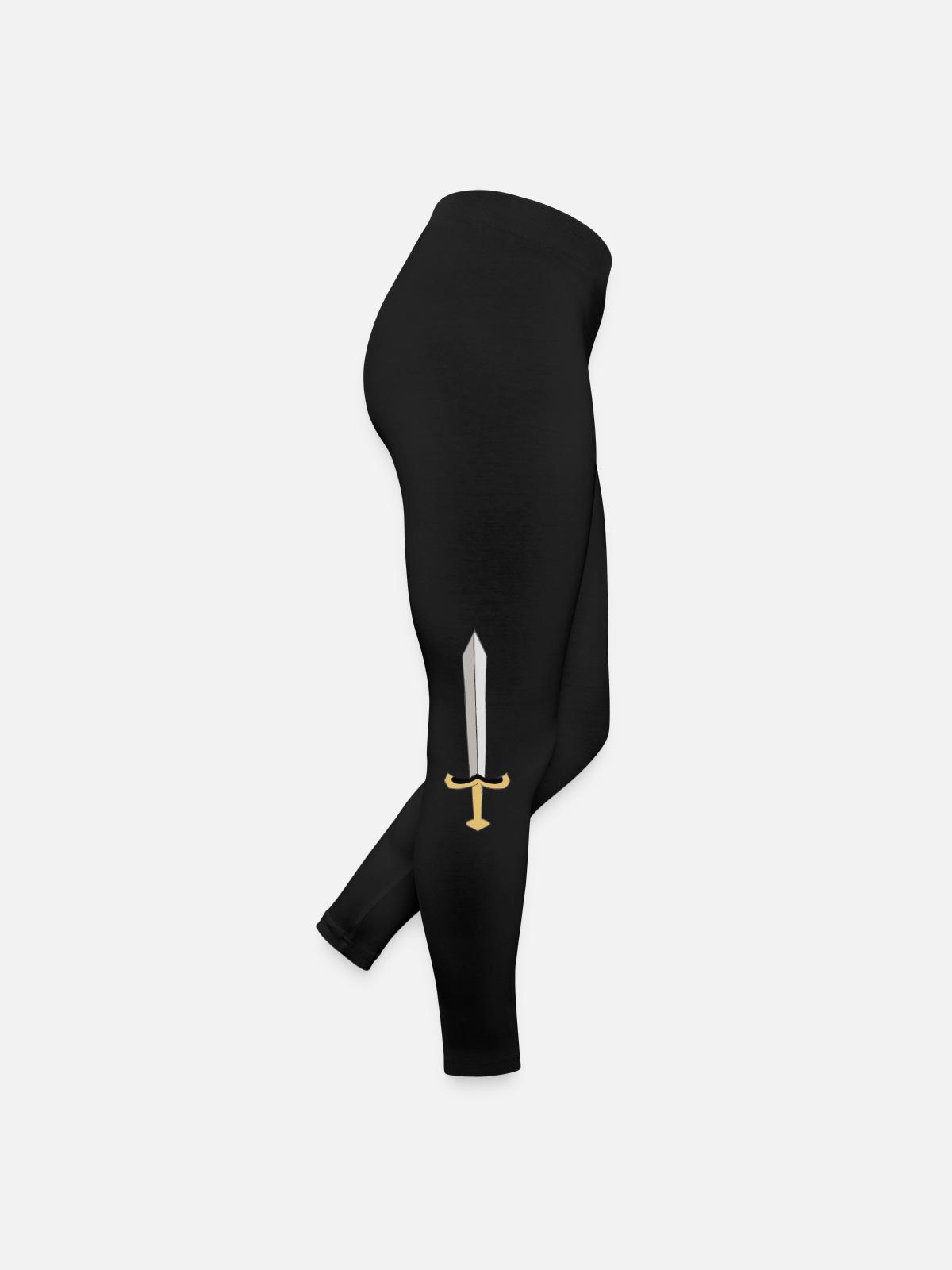 Sword - Women’s Jersey Leggings - black - Right