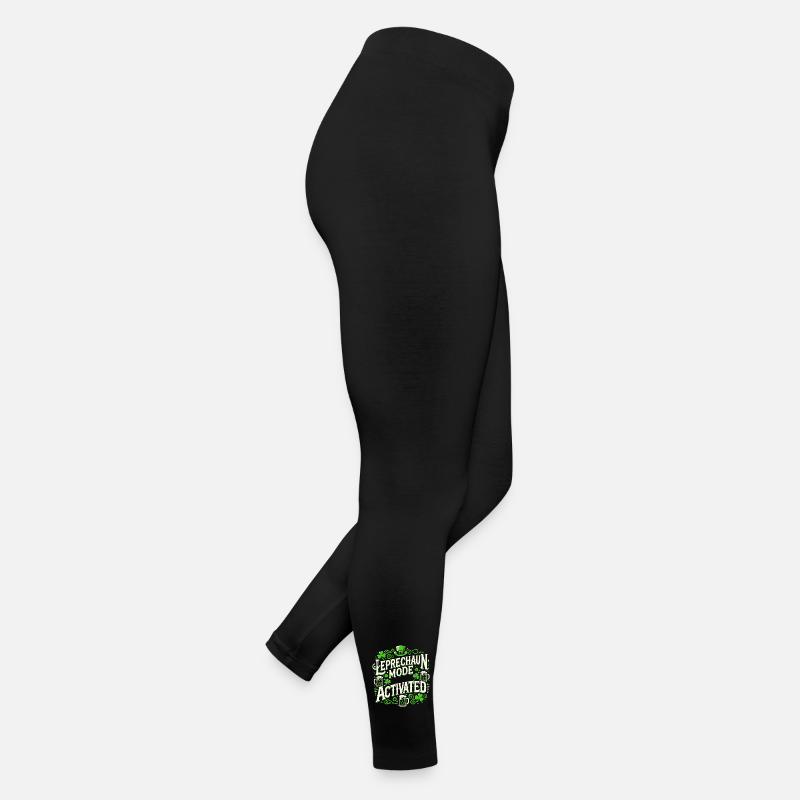 Kobold-Modus Aktiviert St. Patrick's Day Feier Frauen Jersey Leggings