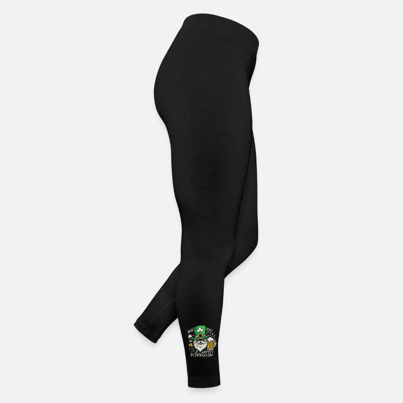 Fröhlichen St. Patrick's Day Feier mit Irish Frauen Jersey Leggings