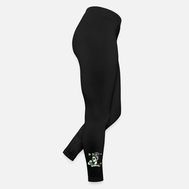Déclaration de mode Lucky Vibes pour la Saint-Patrick Legging en jersey Femme