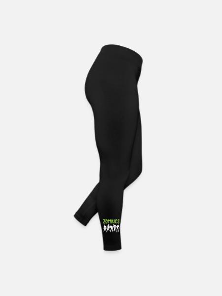 Zombie T-Shirt Halloween - Legging en jersey Femme - noir - Droite