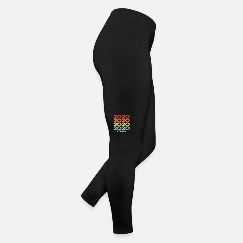 Anniversaire 2020 dans le style vintage classique 2020 Legging en jersey Femme