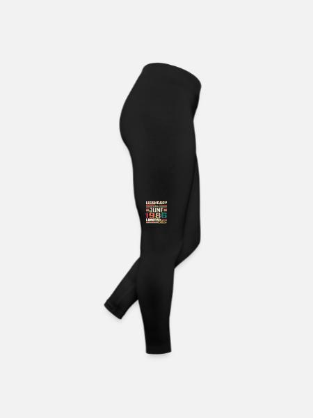 Légendaire Juin 1986 Edition Limitée Juin 1986 - Legging en jersey Femme - noir - Droite