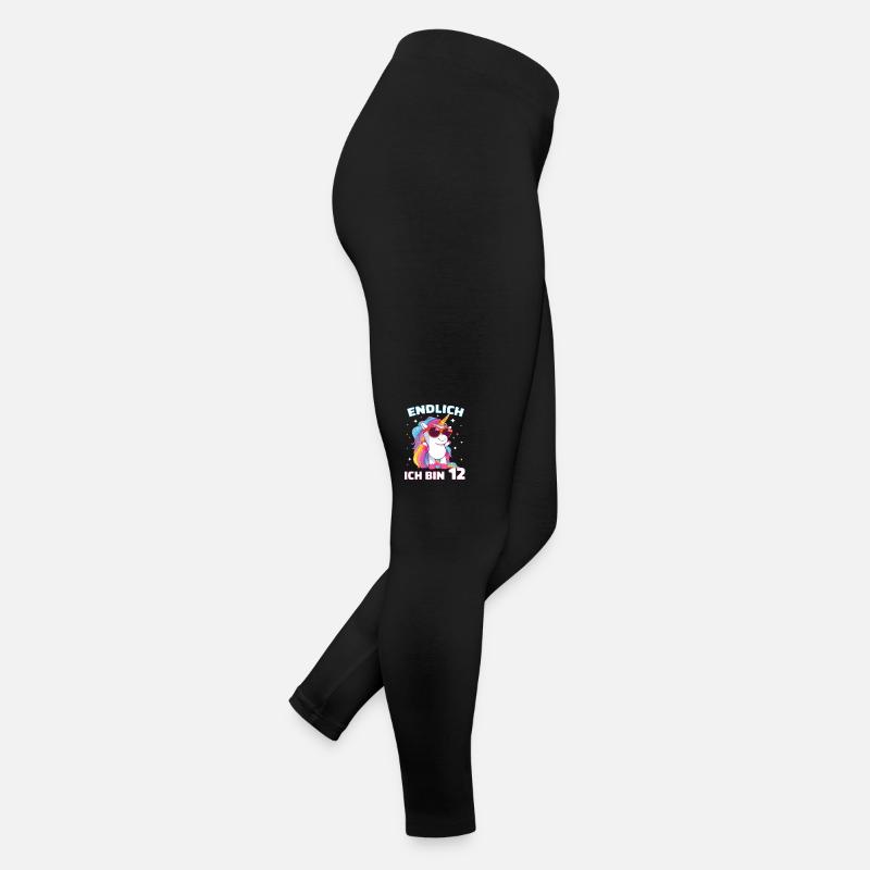 Geburtstagsgeschenk 12 Jahre Geburtstagskind Frauen Jersey Leggings