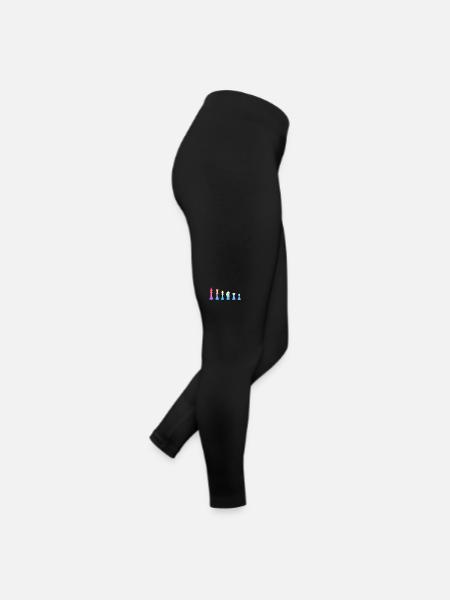 Chess Chess Player Chess Piece - Women’s Jersey Leggings - black - Right