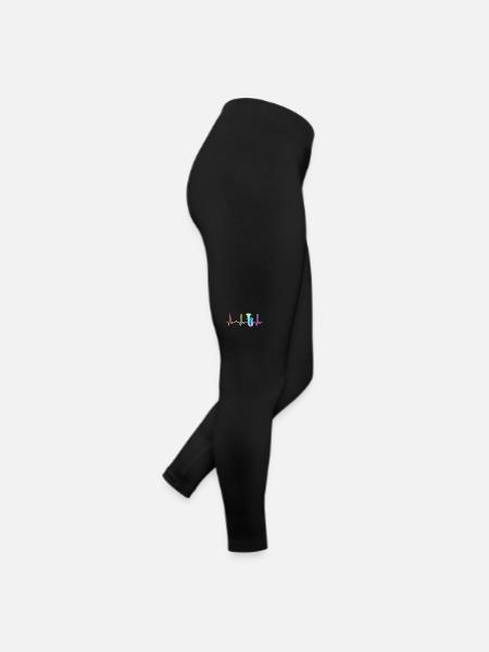Tuba Tuba Player - Women’s Jersey Leggings - black - Right