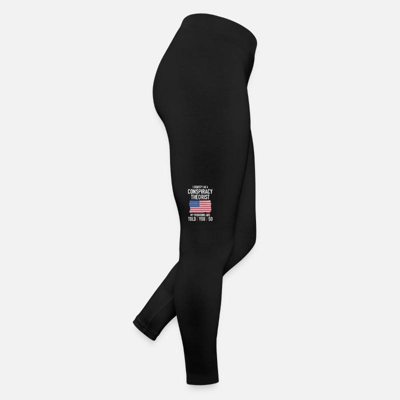 conspiracy theorist conspiracy theory Women’s Jersey Leggings