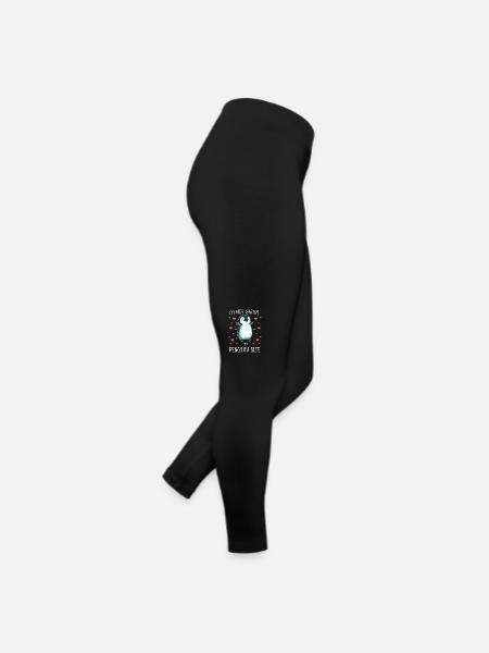 Penguin Penguins Animal - Women’s Jersey Leggings - black - Right
