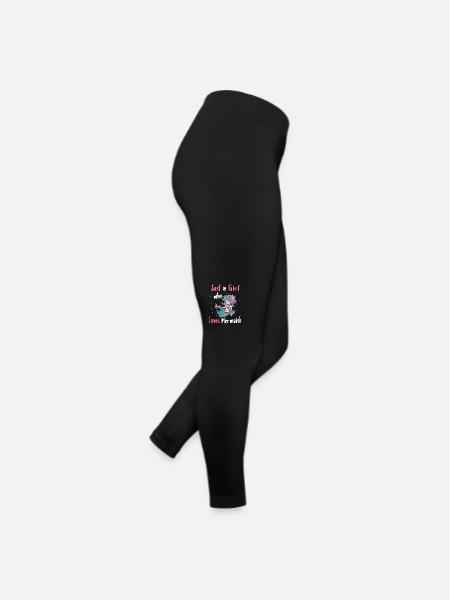 Mermaid Fable Mermaids Conte de fées - Legging en jersey Femme - noir - Droite