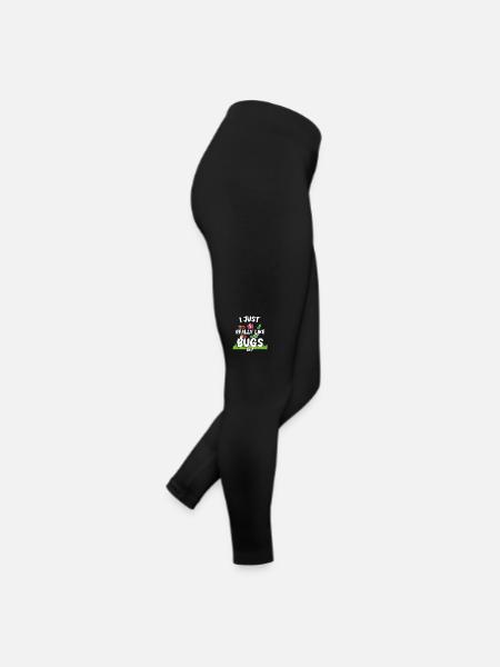Biologie de l’entomologiste des insectes - Legging en jersey Femme - noir - Droite
