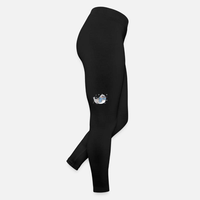 Robbe Robben Tier Seelöwe Frauen Jersey Leggings