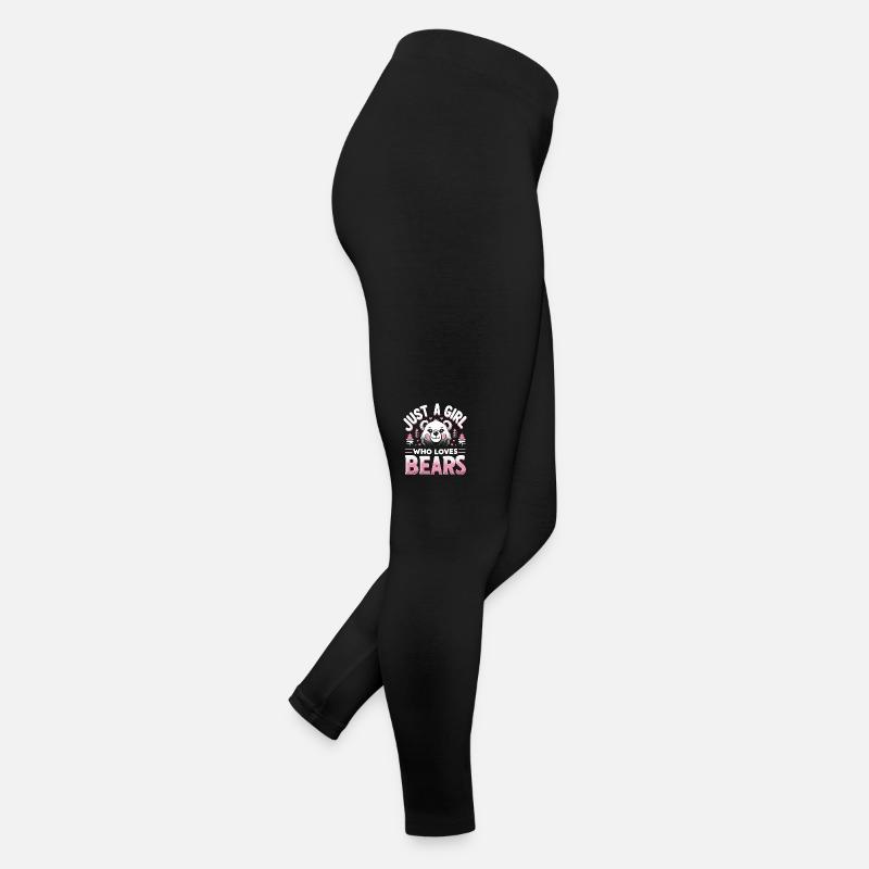 Bear, Grizzly Bear, Brown Bear, Bears Women’s Jersey Leggings