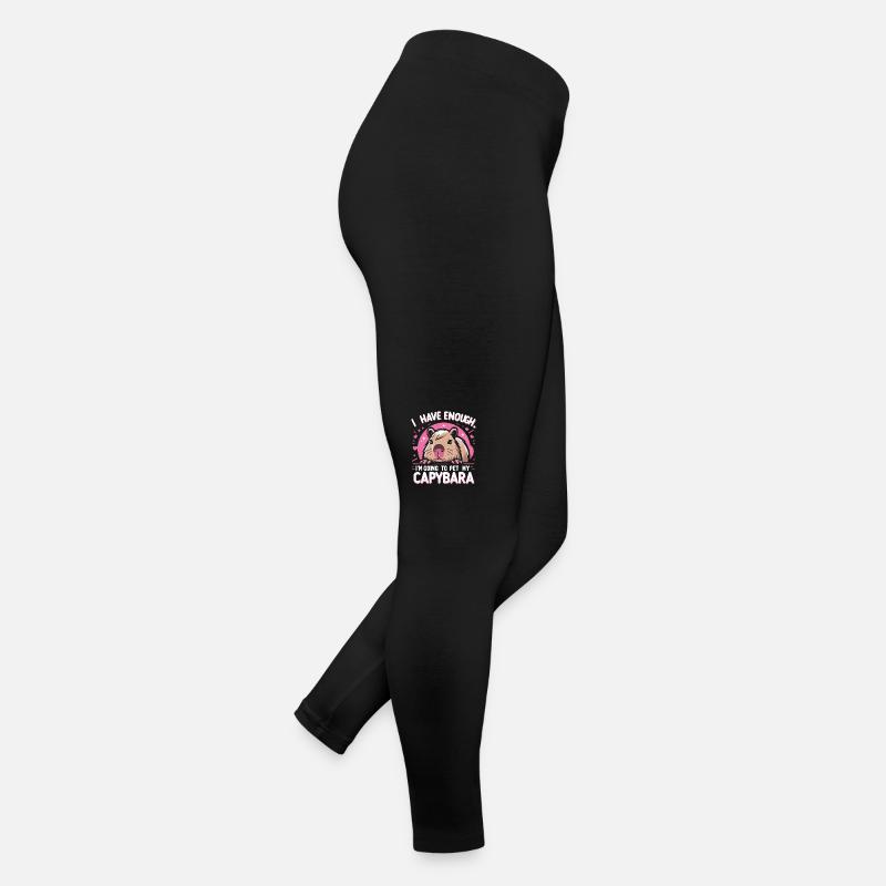 Capybara Wasserschwein Nagetier Tier Frauen Jersey Leggings