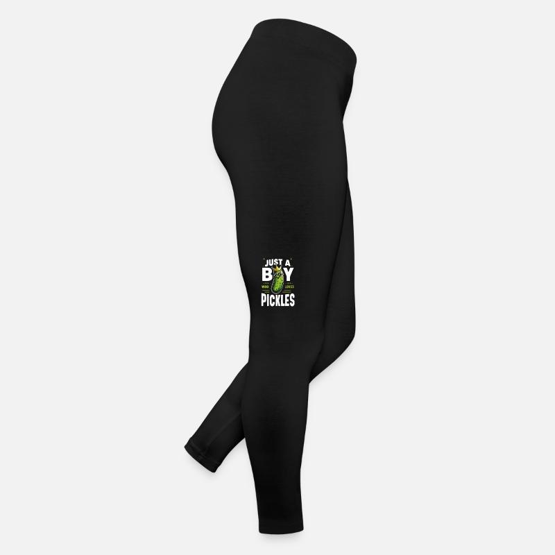 Gurke Essiggurke Gewürzgurke Essen Dill Frauen Jersey Leggings