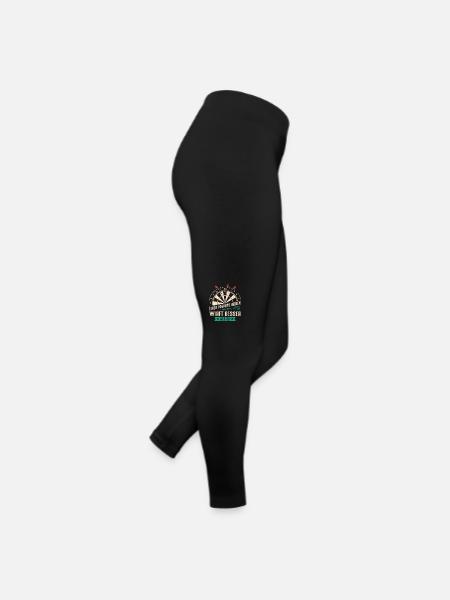 Fléchettes Fléchettes Joueur de fléchettes Fléchettes Sport - Legging en jersey Femme - noir - Droite