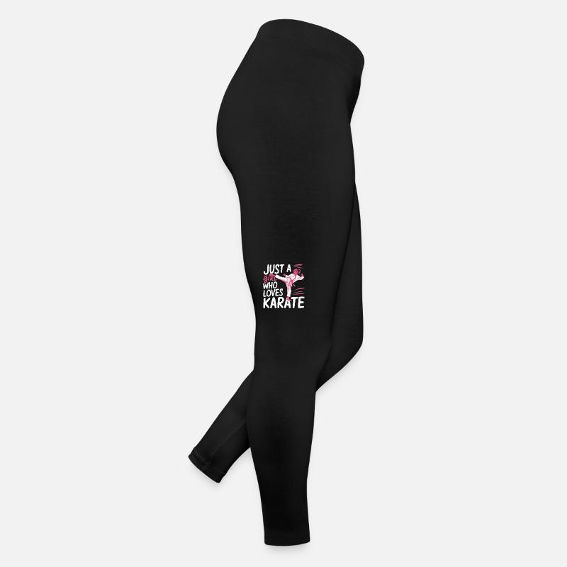 Karaté Karaté Combattant Arts martiaux Legging en jersey Femme