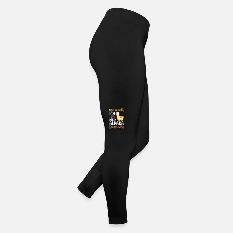 Alpaca Llama Alpacas Animal Women’s Jersey Leggings
