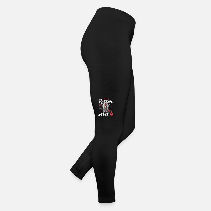 Birthday Gift 4 Years Birthday Boy Women’s Jersey Leggings