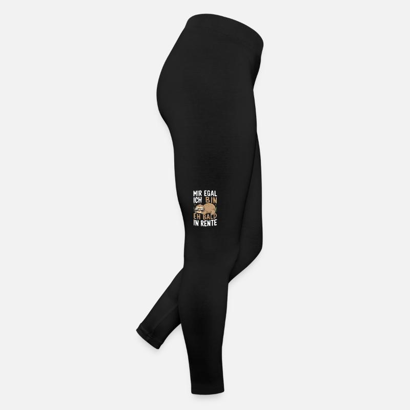 Pension de pensionné Pension de retraite Legging en jersey Femme