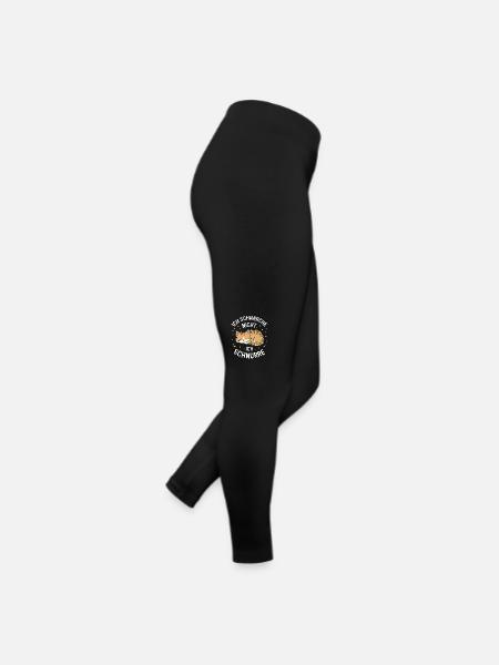 Cat Kitten Male Animal Cats - Women’s Jersey Leggings - black - Right