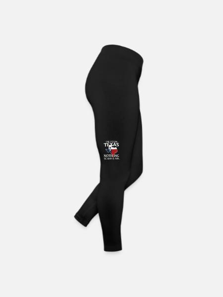 Texas State Texans Texas - Women’s Jersey Leggings - black - Right