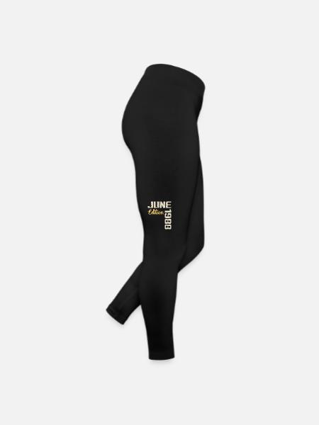 Né(e) en Juin 1988 Cadeau Juin 1988 Anniversaire - Legging en jersey Femme - noir - Droite