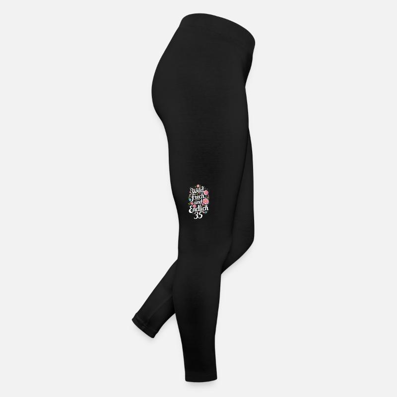 Geburtstagsgeschenk 35 Jahre Geburtstagskind Frauen Jersey Leggings