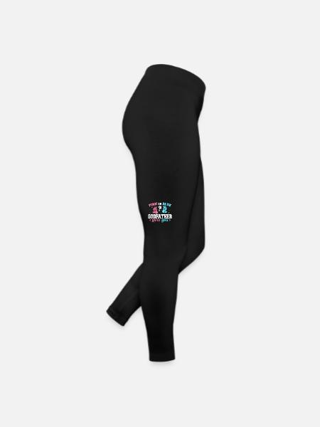 Pink Or Blue Godfather Loves You - Godfather - Women’s Jersey Leggings - black - Right