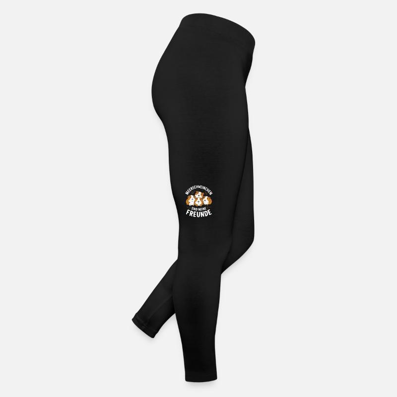 Cochon d’Inde Shorthair Longhair Chiens à crête Legging en jersey Femme