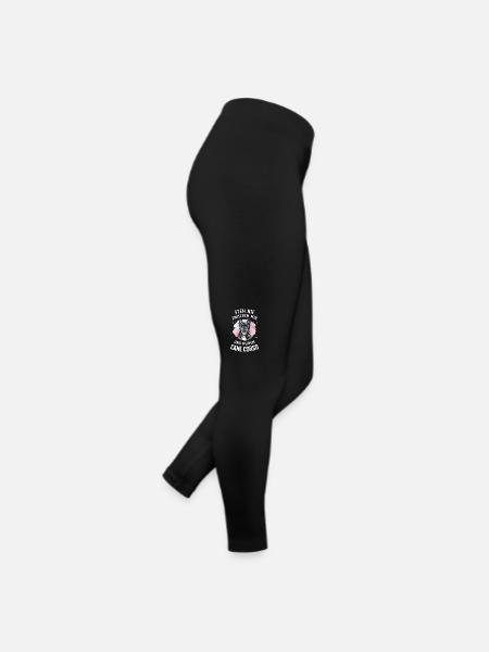 Dogs Cane Corso Italiano Dog - Women’s Jersey Leggings - black - Right