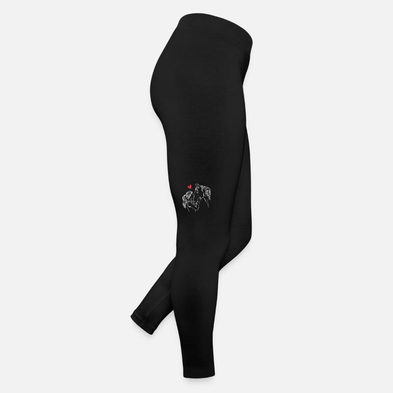 Équitation Équitation Cavaliers Chevaux Équitation Legging en jersey Femme