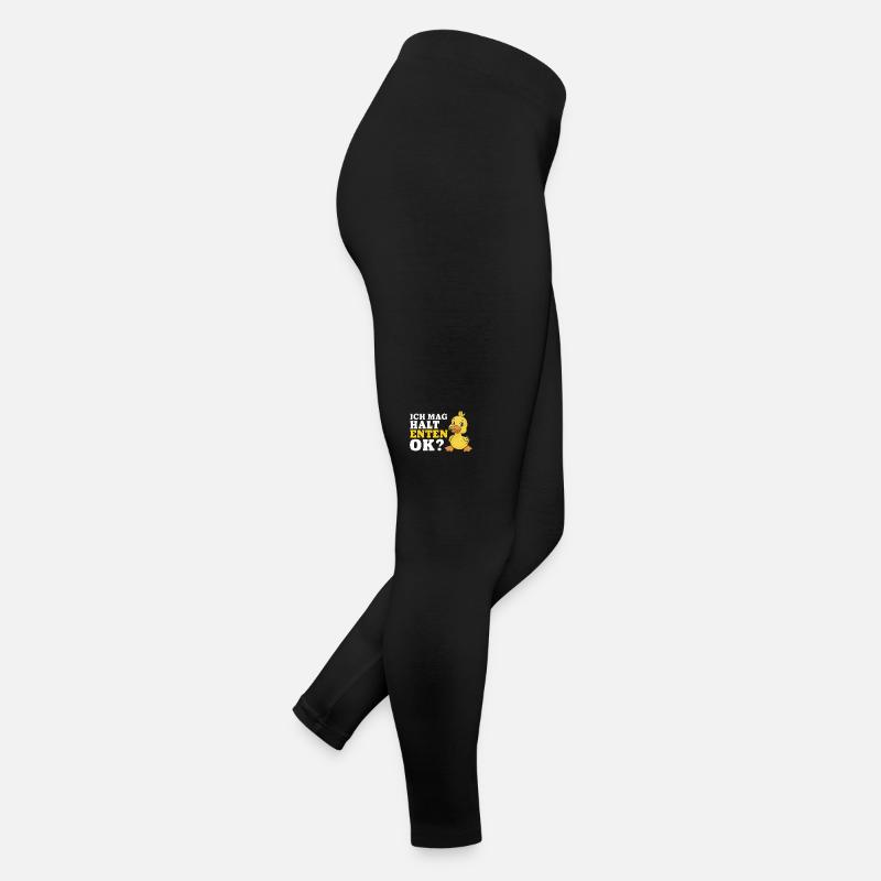 Mallard, Duck Birds, Duck, Dark Duck, Bird Women’s Jersey Leggings