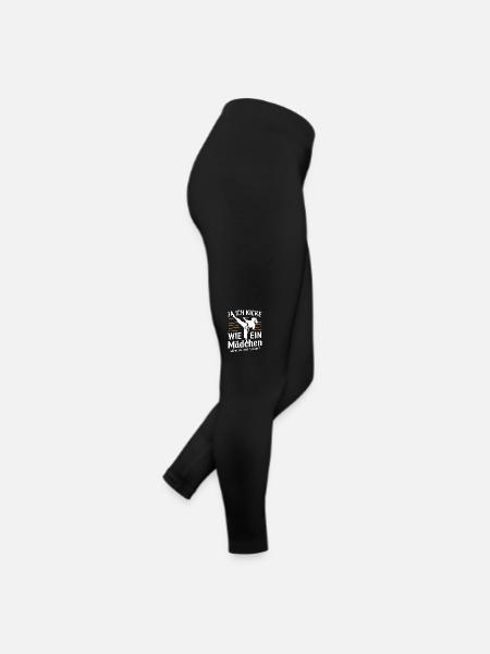 Karate Kampfsport Kämpfer Karate - Frauen Jersey Leggings - Schwarz - Rechts