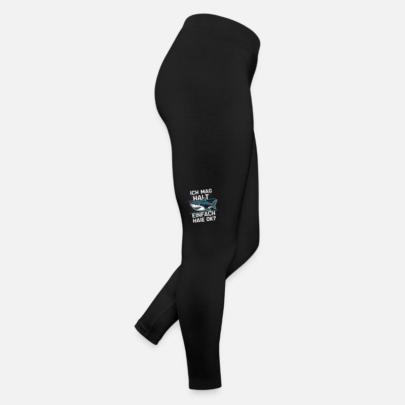 Requin Requin Requins Requin Legging en jersey Femme