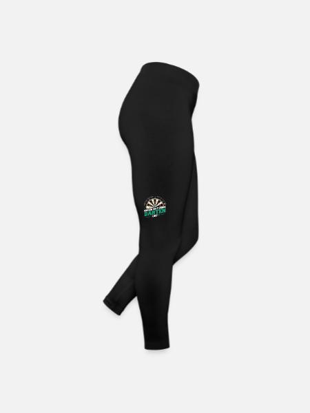 Darts Darts Darts Players Darts - Women’s Jersey Leggings - black - Right