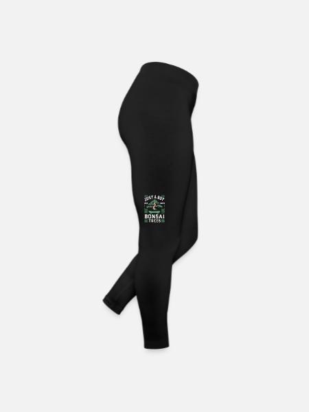 Bonsai Tree Japanese Bonsai - Women’s Jersey Leggings - black - Right