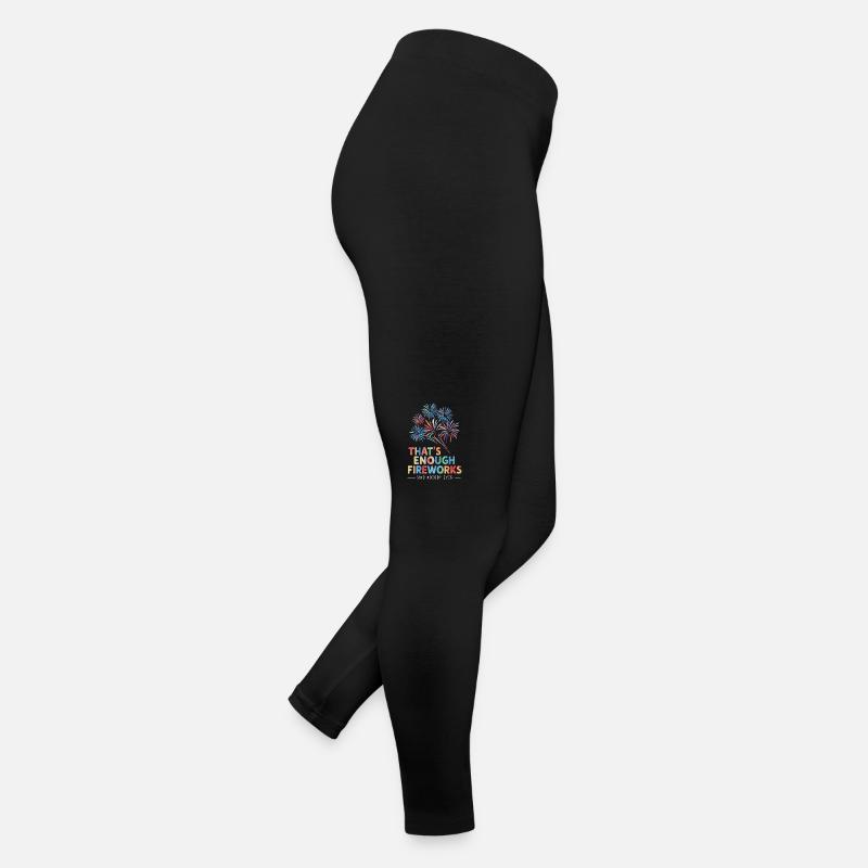 Pyrotechnics Fireworks Pyrotechnics - Women’s Jersey Leggings - black