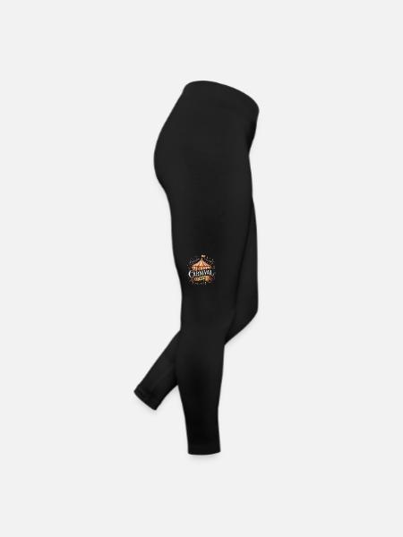 Cirque Carnaval Carnaval - Legging en jersey Femme - noir - Droite