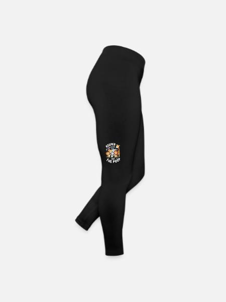 Animaux du zoo Gardien de zoo - Legging en jersey Femme - noir - Droite