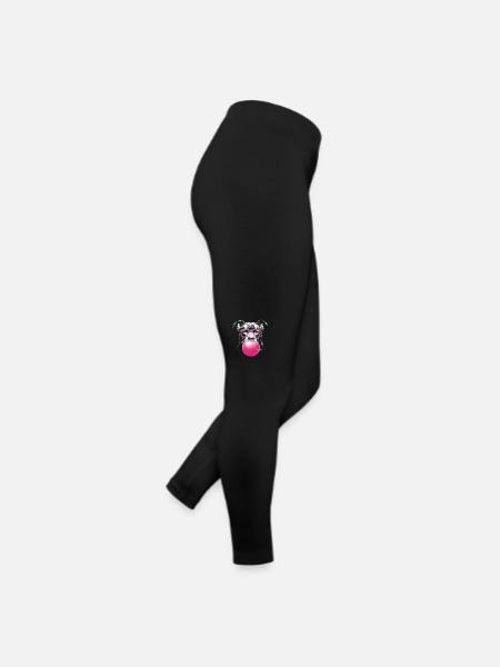 Cane Corso Dog - Women’s Jersey Leggings - black - Right