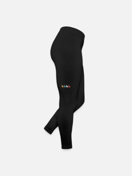 Quail Bird Quails - Women’s Jersey Leggings - black - Right