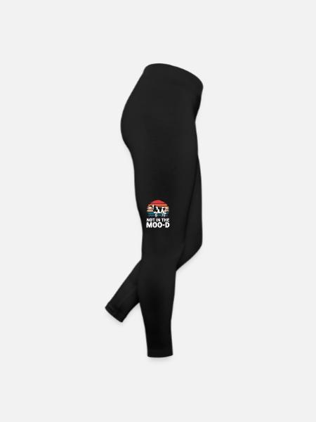 Cow Farmer Farm Cows Farmer - Women’s Jersey Leggings - black - Right