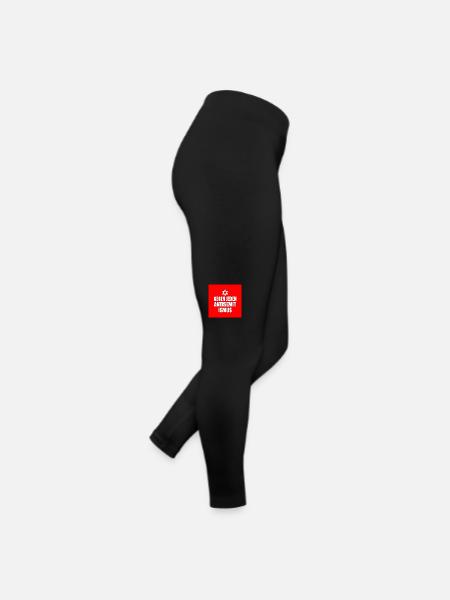 Gegen jeden antisemitismus - israel - Frauen Jersey Leggings - Schwarz - Rechts