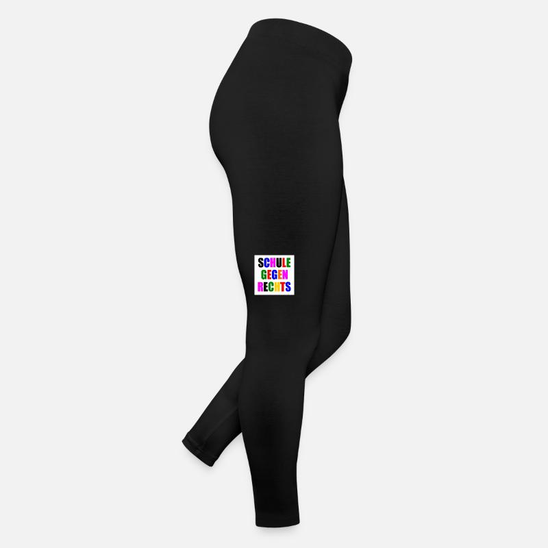 Schule gegen rechts Frauen Jersey Leggings