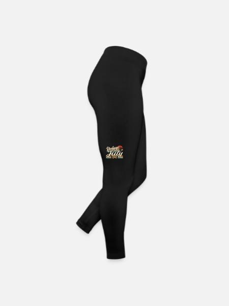 July 1942 Gift, 82nd Birthday July 1942 - Women’s Jersey Leggings - black - Right