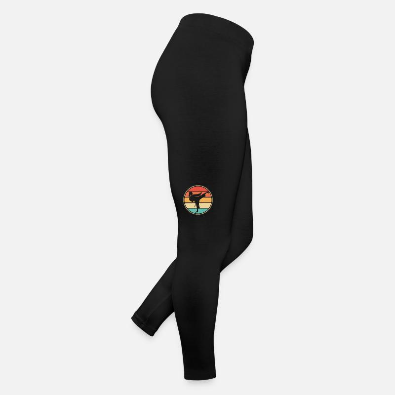 Femmes Filles Arts Martiaux Karaté Legging en jersey Femme