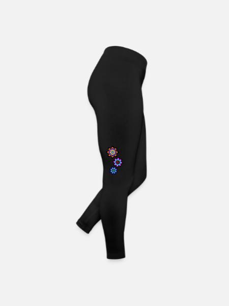 Down The Line - Women’s Jersey Leggings - black