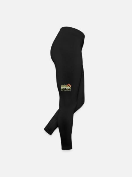 Vintage 1985 Awesome Since 1985 Gift 1985 Retro - Women’s Jersey Leggings - black - Right