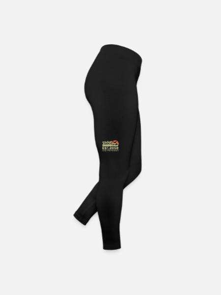Vintage 2008 Awesome Since 2008 Gift 2008 Retro - Women’s Jersey Leggings - black - Right